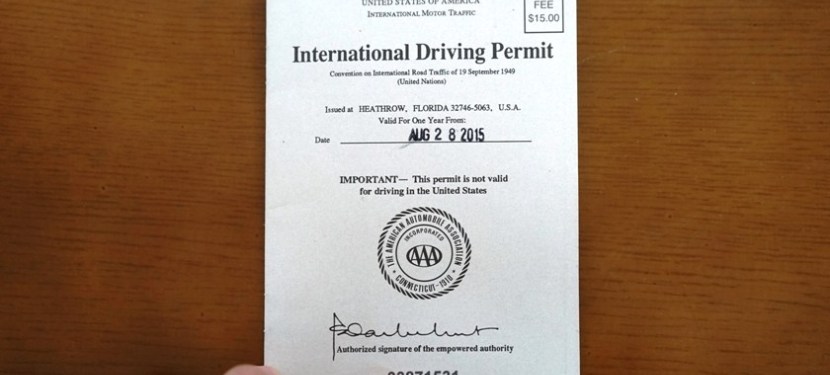 Driving Abroad With Us License